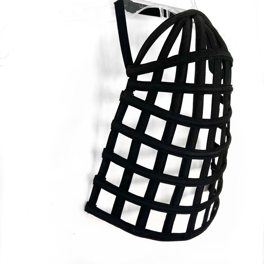 CHROMAT Extended Grid Cage Visor Face mask Tech-Royal SS15 Collection